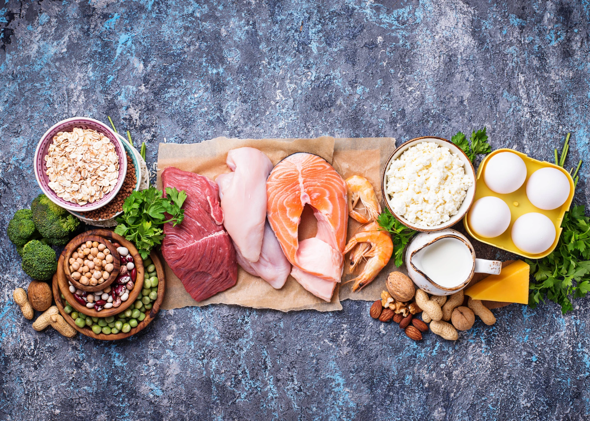 fuentes de proteina